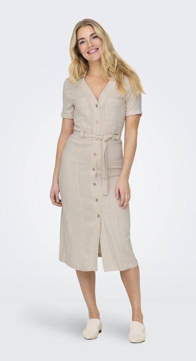Produktbild Only Onlsiesta Ss Lin Bl Shirt Dress Pnt Noos (S)