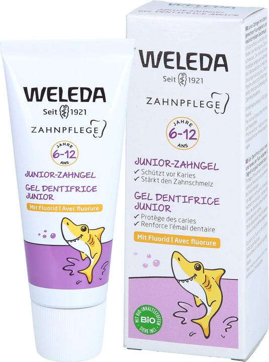 Actual product image Weleda Zahngel Junior mit Fluori (50 ml)