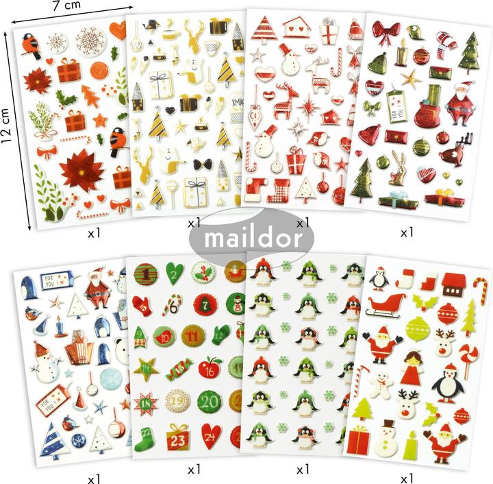 Image du produit My Mandarine Cooky, Sach 8 pl 7,5x12cm, Assortiment Noël 2 -