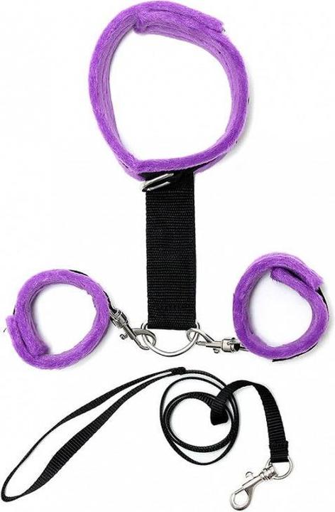 Produktbild Rimba Soft Bondage Hals- zu Handfesseln-Set