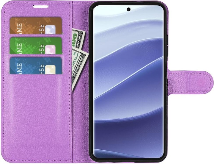 Actual product image Cover-Discount Xiaomi Redmi Note 14 Pro 5G - Leder Etui Hülle (Xiaomi Redmi Note 14 Pro 5G)