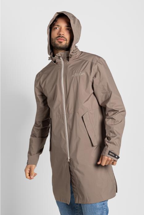Produktbild dirtlej weathershield raincoat, dark dust (M)