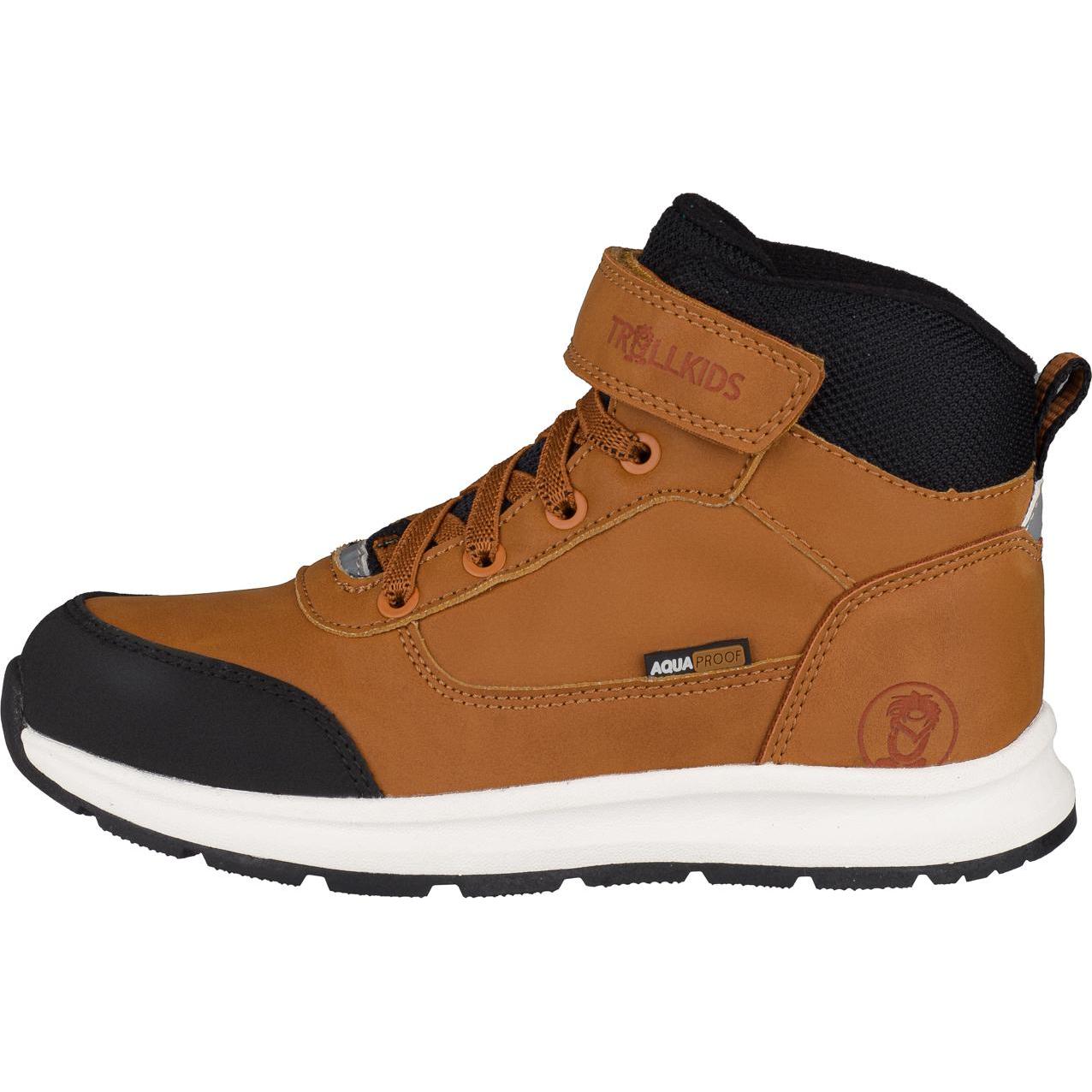 Trollkids, Unisex, Boots + Stiefel, Kid's Stavanger Mid Cut XT, Braun, (33)