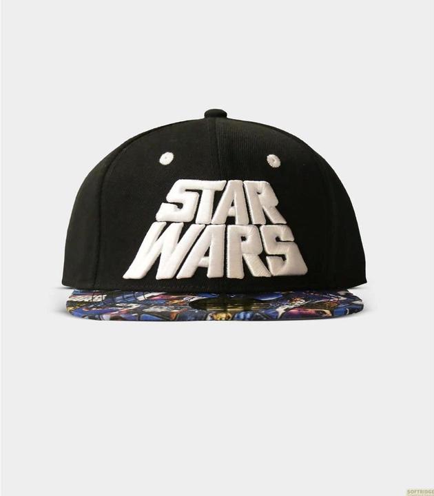 Actual product image Star Wars AllOver Print Poster Snapback Cap (One size)