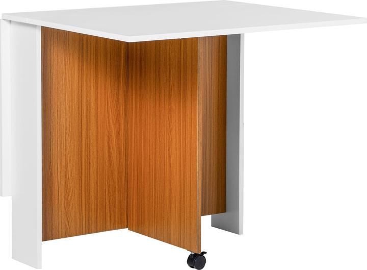 Produktbild Homcom Klapptisch mit klappbarer Tischplatte (120 x 80 x 73 cm)