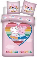 Peppa Pig Friends Forever (140 x 200 cm, 63 x 63 cm)