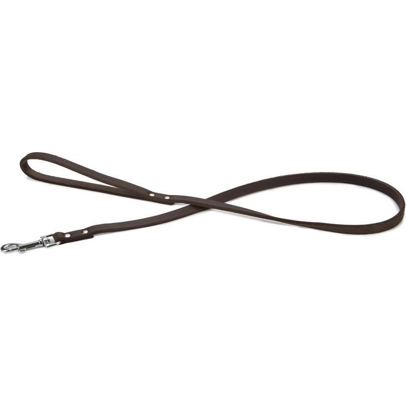Beeztees BZ LEDERLEINE BRAUN 100X12 (100, Hund), Halsband + Leine
