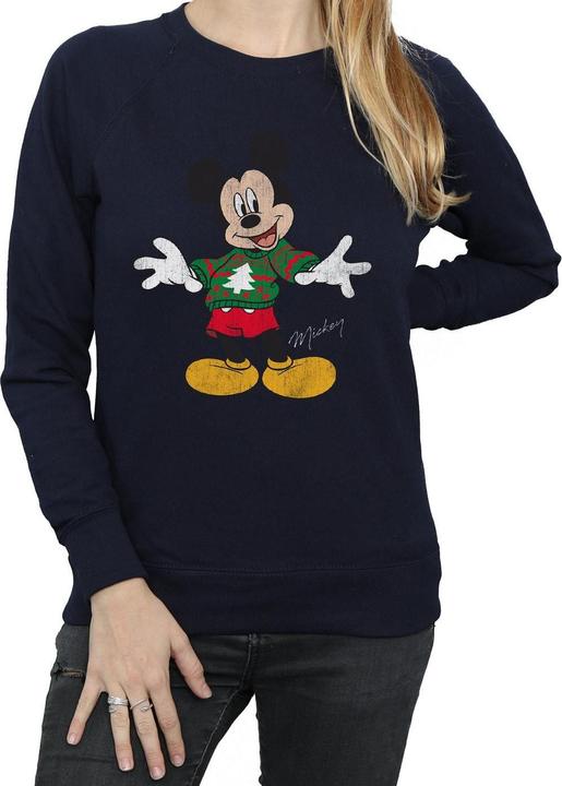 Produktbild Disney Mickey Mouse Christmas Jumper Sweatshirt (XXL)