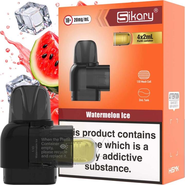 Immagine prodotto Sikary S10000 Pod - Watermelon Ice (Anguria)