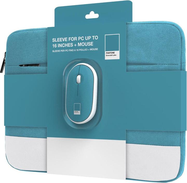 Produktbild Pantone Emerald Sleeve und Maus Bundle (15.60", Universal)