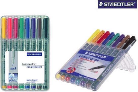 Actual product image Staedtler Lumocolor non-permanent (Multicoloured, 0.60 mm, 8 x)