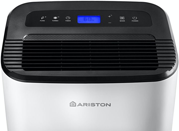 Produktbild Ariston Deos 21s 3,3 L 41 dB 395 W Schwarz, Weiss (47 m², 21 l/24h)
