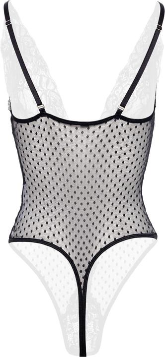 Produktbild Christine Le Duc Body Dewi mit offenem Schritt Schwarz (XXL, 3XL)