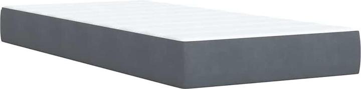 Actual product image vidaXL Bo x spring bed with mattress 160 x 200 cm velvet (160 x 200 cm)