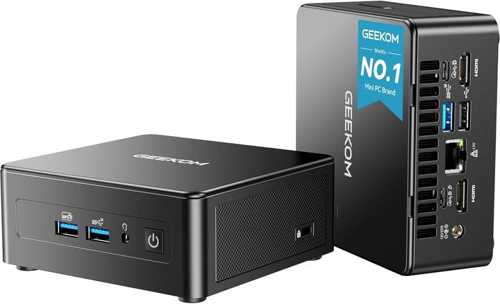 Geekom AI Mini PC IT15 mit Intel Core Ultra 9 (15. Gen.) (Intel Core Ultra 9 285H, 32 Go, 2000 Go)