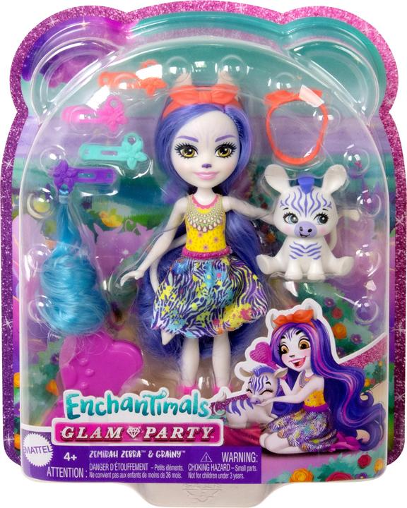Produktbild Enchantimals Zebra Deluxe Doll