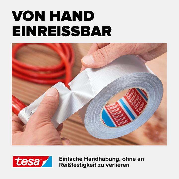 Produktbild tesa EXTRA POWER UNIVERSAL Gewebeband, gewebeverstärktes Ductape (50 mm)