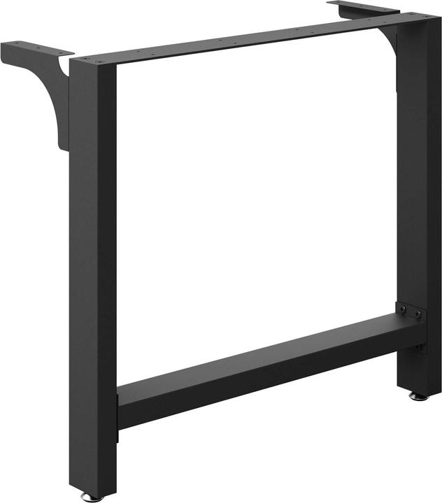Produktbild Wiltec Tischbeine Set 90x72cm pulverbeschichtet Tischkufen Tischgestell
