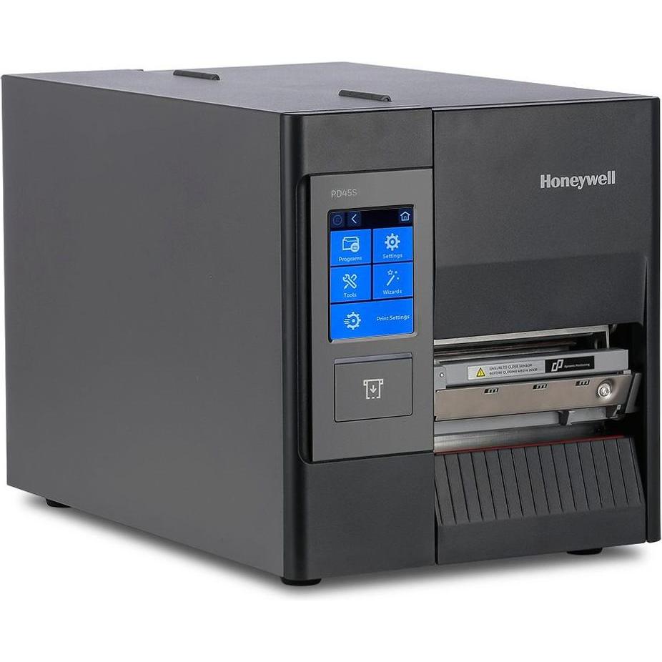 Honeywell PD45S0C,Ethernet, LTS&RW&Peel (203 dpi), Etikettendrucker, Schwarz