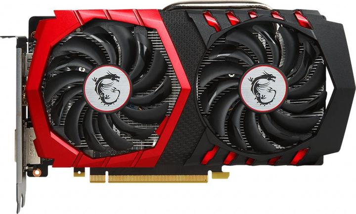 Actual product image MSI GeForce GTX 1050 Ti Gaming X 4G (4 GB)