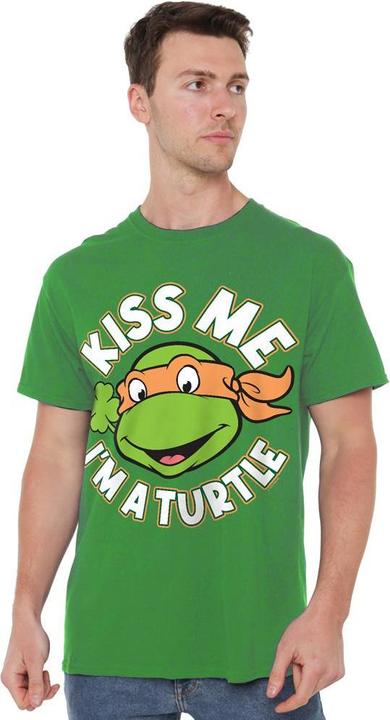 Produktbild Teenage Mutant NT Kiss Me TShirt St PatricksTag (L)