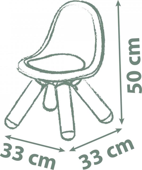 Actual product image Smoby S.Life Kid Chair Green (High chair)