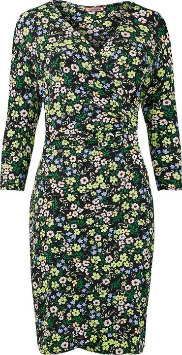 Actual product image Joe Browns Ditsy Rouched Jersey Wrap Dress (36)