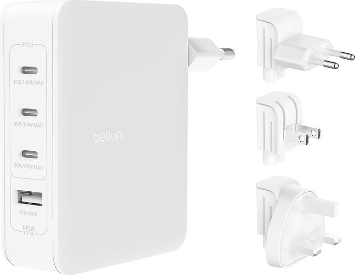 Belkin Boost Charge Pro 4-Port GaN Charger (140 W)