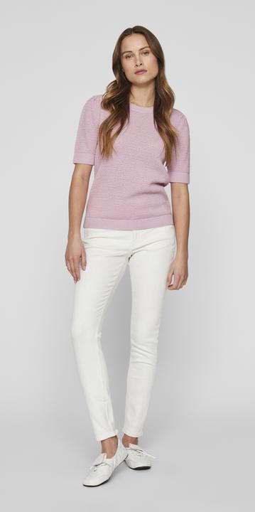 Actual product image Vila Short sleeve knitted top (XS)