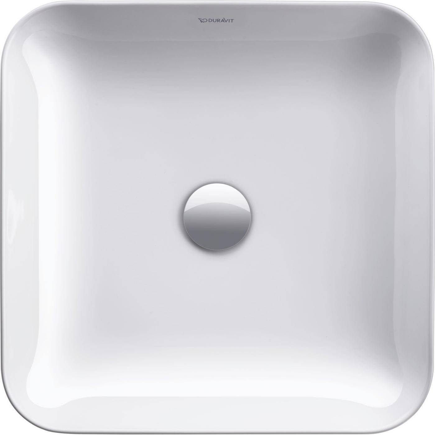 Thumbnail - Duravit, Waschbecken, Aufsatzbecken CAPE COD o ÜL ohne Hahnlochbank 430x430mm weiss WG (430 mm, 430 mm)