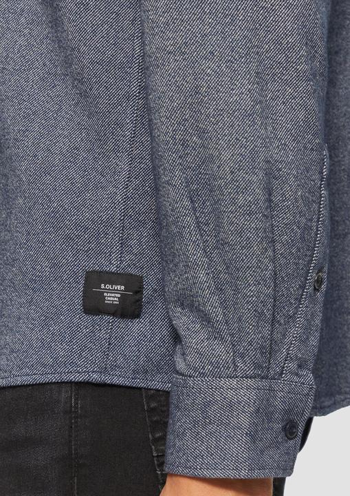 Image du produit S.Oliver Hemd Regular Fit: Wärmendes Hemd aus mehrfarbigem Twill (XXL)