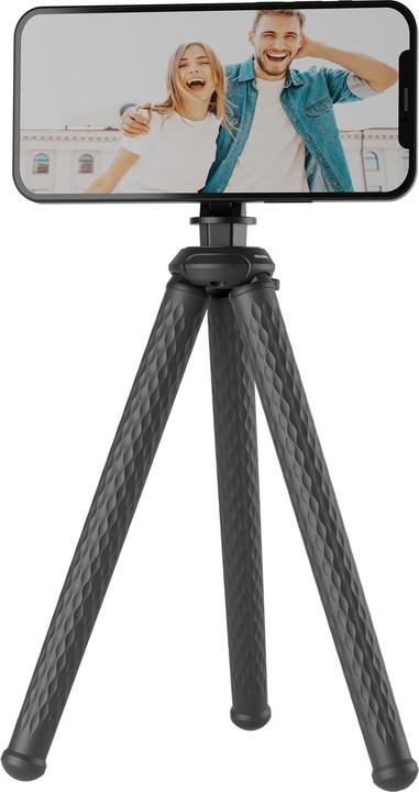 Immagine prodotto Telesin Flexibles magnetisches Smartphone Tripod Stativ (Materiale sintetico, Metallo)