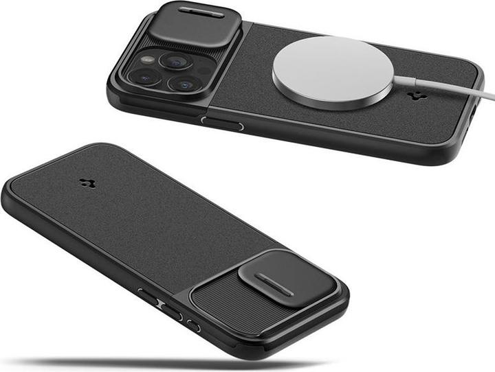 Produktbild Spigen Optik Armor Mag Magsafe Iphone 15 Pro Black (Apple iPhone 15 Pro)