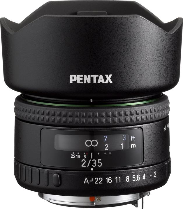 Actual product image Pentax FA 2/35 AL (Pentax K, APS-C / DX, full size)