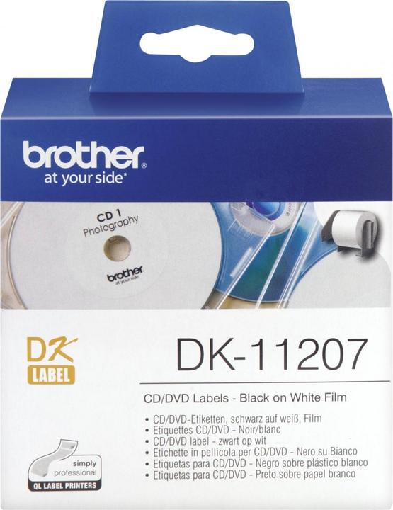 Produktbild Brother DK-11207 CD/DVD-Etikett