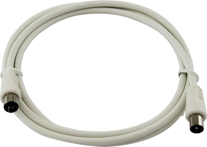 Image du produit Televes TAK9015G 1.5m IEC IEC Blanc Câble coaxial (90 dB, Câble d'antenne)