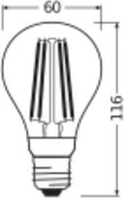 Produktbild Ledvance LED-Sensorlampe (E27, 7.30 W, 806 lm, 1 x, E)