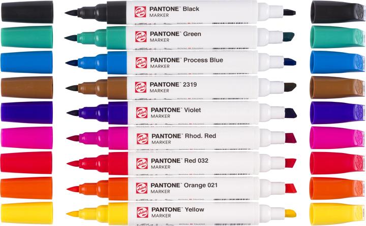 Image du produit Talens Filzstift Pantone 9er Set Primary (9x)