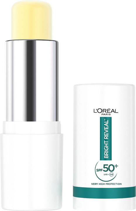Actual product image L'Oréal Paris L'Oreal Paris Bright Reveal Daily Uv Stick Spf 50+ - 9 Ml (Sun gel, SPF 50+, 9 ml, 0.01 g)