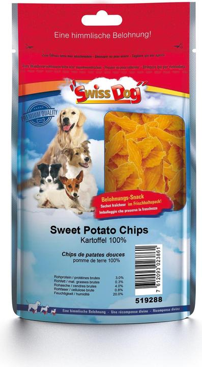 SwissDog Chips di patate dolci (Adulto, 1 pz., 350 g)