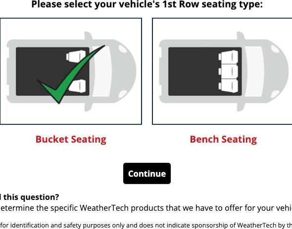 Immagine prodotto WeatherTech Mercedes-Benz Sprinter Van (2019-2024) 1a fila di sedili automatici