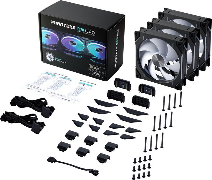 Image du produit Phanteks D30 (140 mm, 3 x)