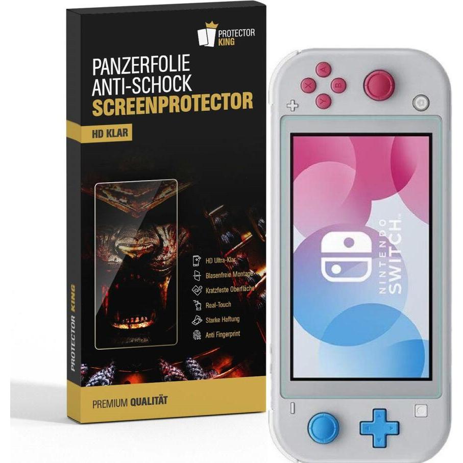 Thumbnail - Protectorking 4x Panzerfolie Anti-Shock HD Klar (Switch Lite), Weiteres Gaming Zubehör