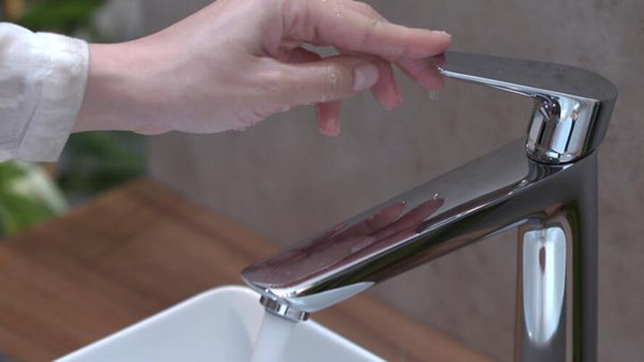 Actual product image hansgrohe Talis E basin mixer (brushed bronze)