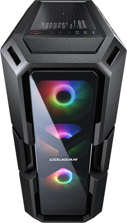 Produktbild Cougar Boitier Moyen Tour ATX MX440-G RGB avec panneaux vitrés (Noir) (ATX, mATX, Mini-ITX)