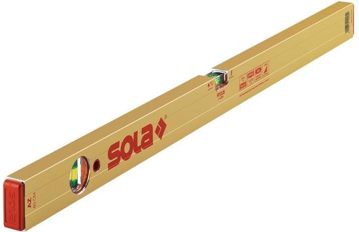 Immagine prodotto Sola Messwerkzeuge Livella AZ 200 cm in alluminio oro 0,5 mm/m (200 cm)