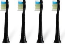 Oromed Oro-Sonic Professional Sonic Toothbrush Heads Black, 4 Pieces