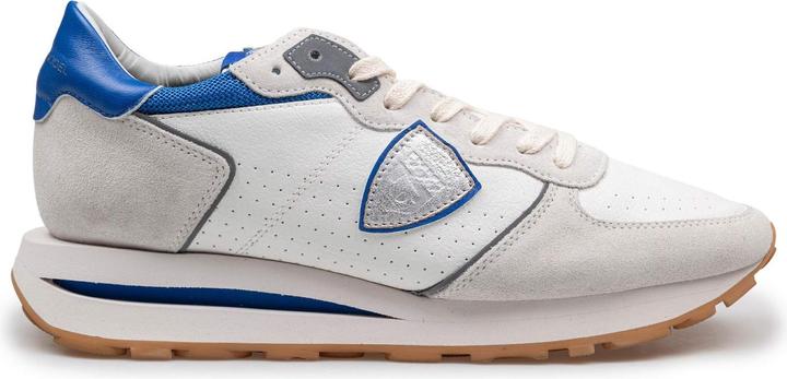 Immagine prodotto Philippe Model sneakers tropez in perforated leather color gray/bluette (42)