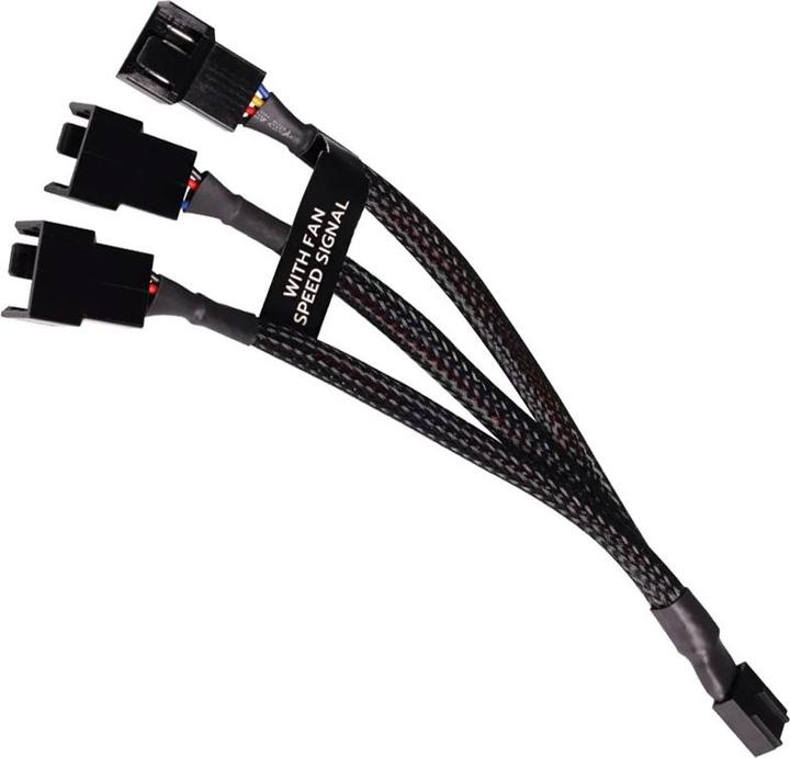 Alphacool LK Y-Splitter 4-Pin auf 3x 4-Pin PWM 15cm
