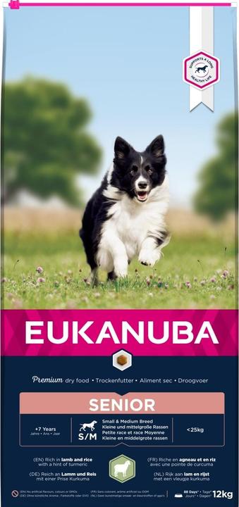 Immagine prodotto Eukanuba Agnello e riso (Senior, 1 pz., 12000 g)